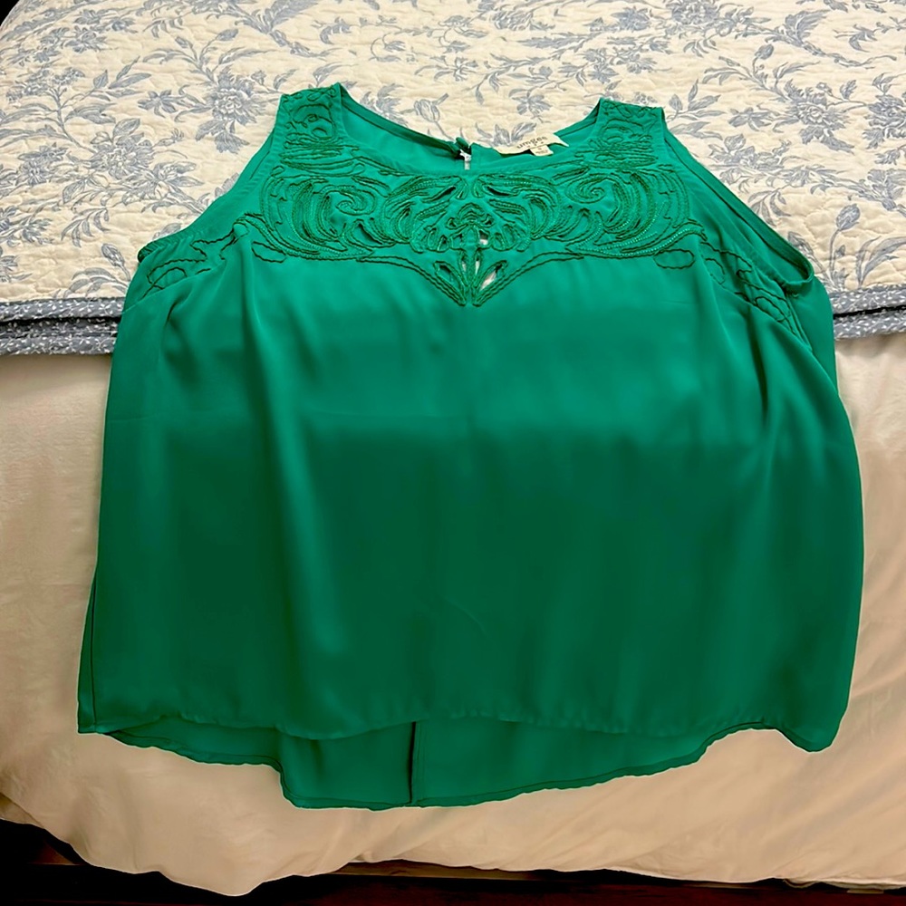 Green shirt